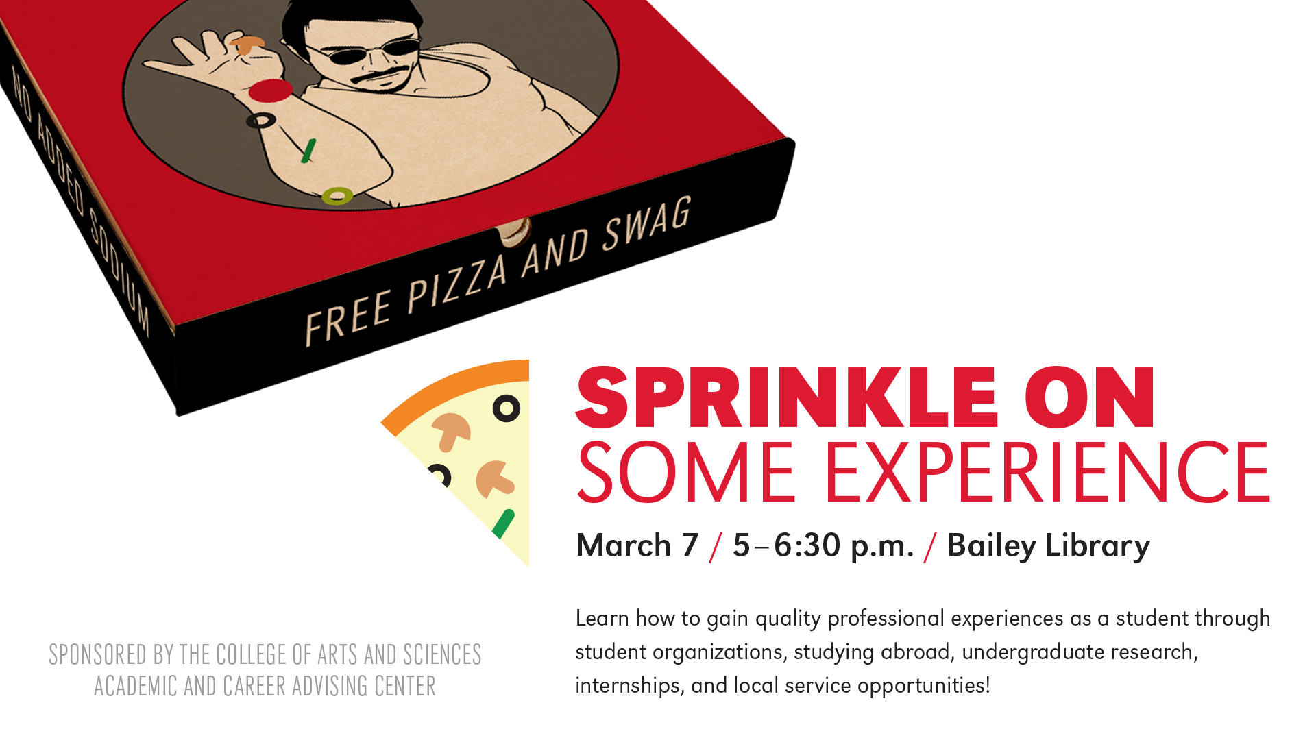 EVENT: Sprinkle on Some Experience