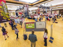 Students presenting their research at the 2016 UNL Spring Research Fair