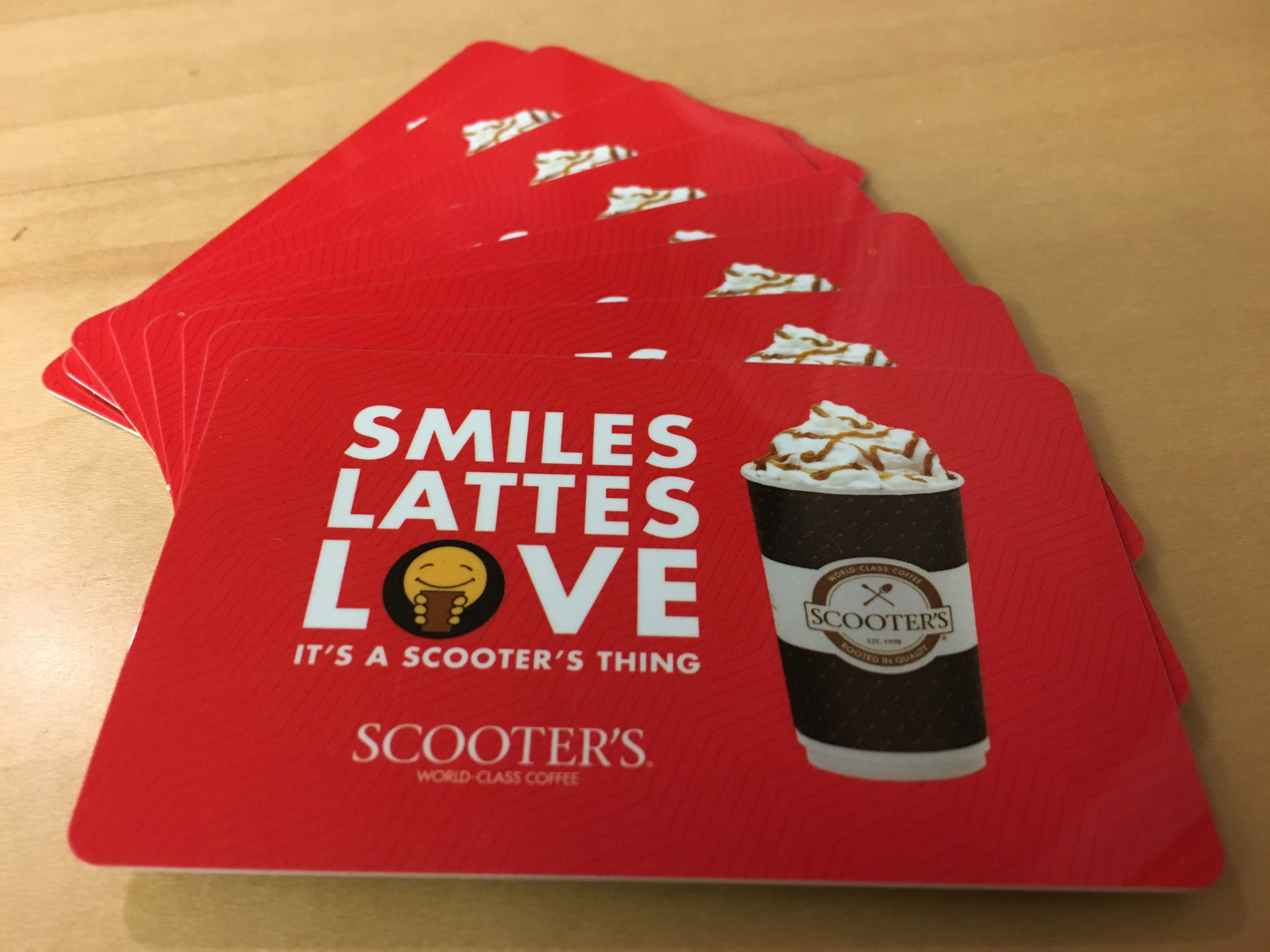 Get a $5 Scooter's gift card for referring a friend. 