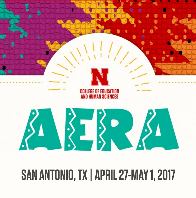 AERA 2017 is April 27-May 1 in San Antonio.