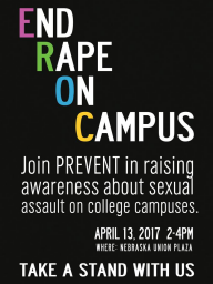End Rape On Campus poster