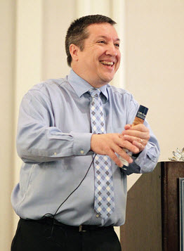 Todd Zakrajsek, keynote presenter at the Spring 2017 teaching and Learning Symposium.