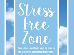 Stress Free Zone flier