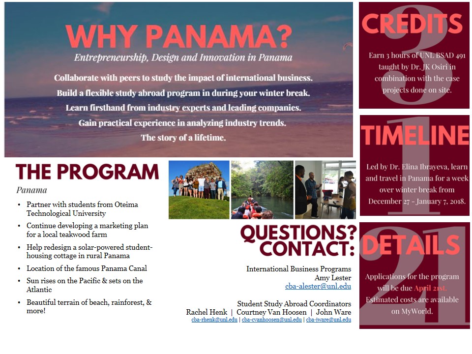 Faculty-Led Winter Break Trip to Panama