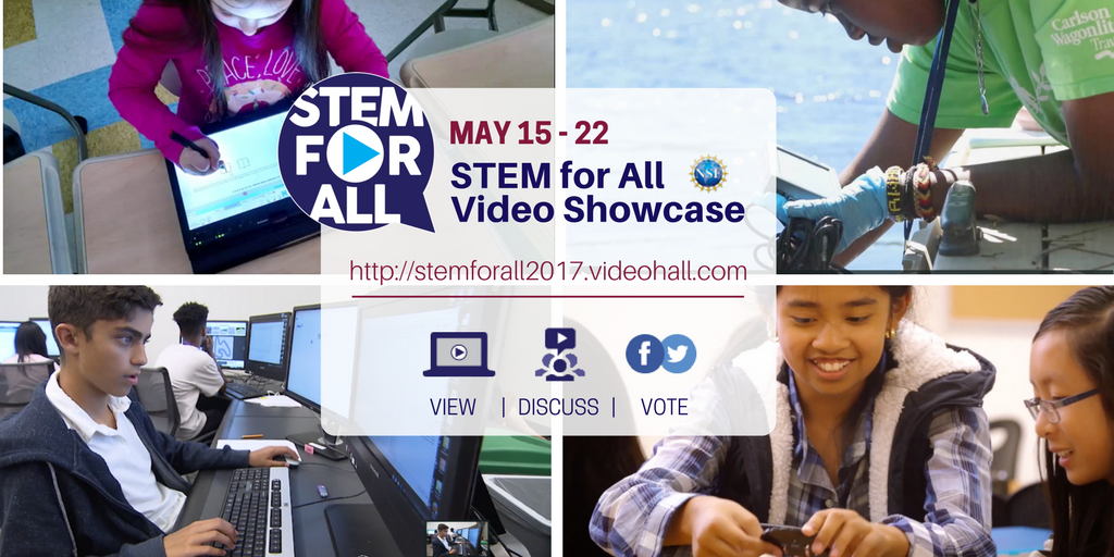 Visit the STEM for All Video showcase: http://stemforall2017.videohall.com/