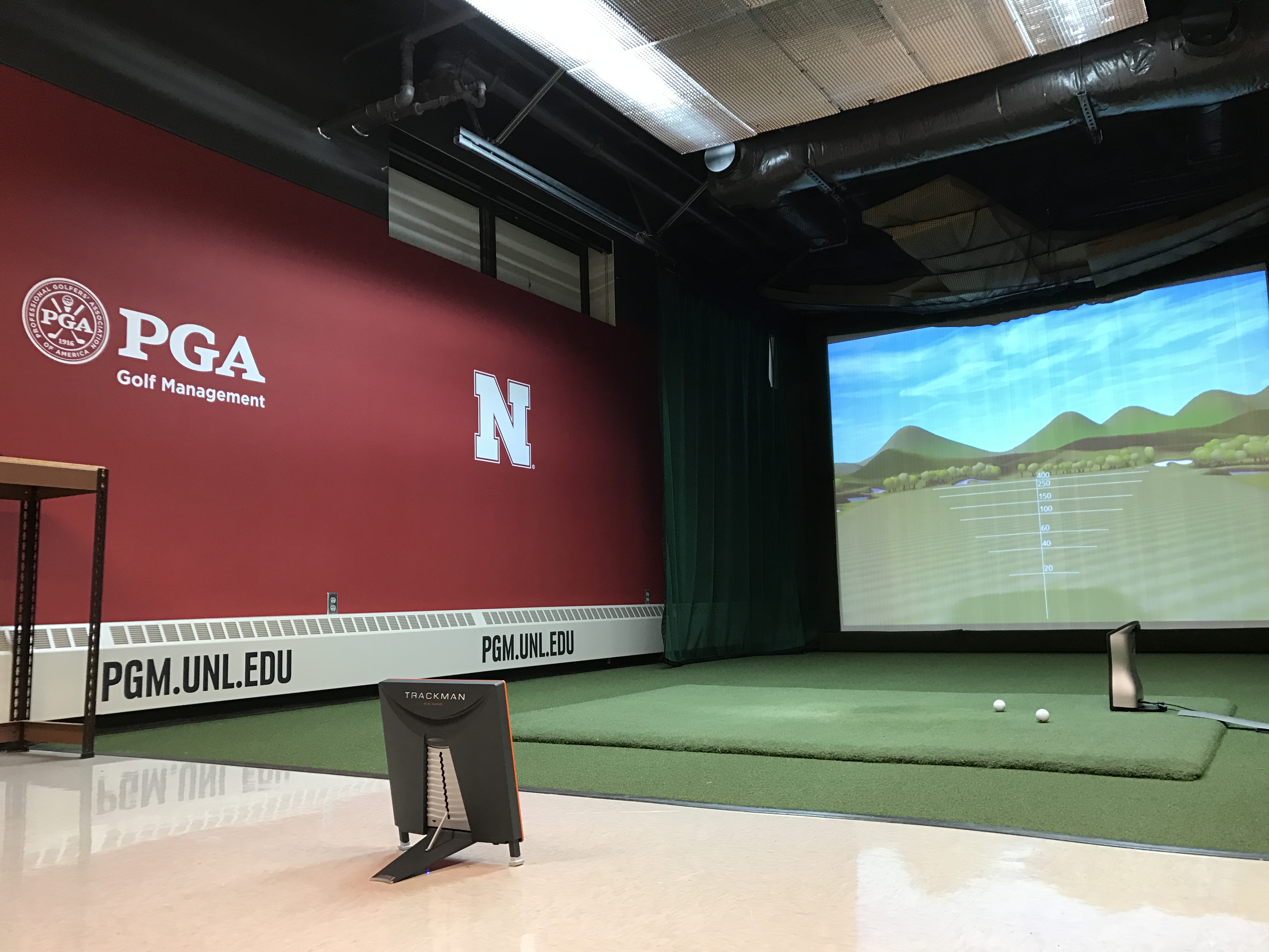 The TrackMan 4 is one of many additions and upgrades to our instructional labs in Keim Hall