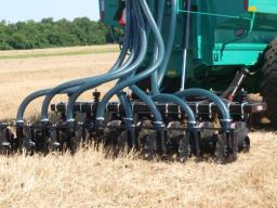 There are some situations when manure will work well in wheat rotations and others that should be used with caution. Photo courtesy of Rick Koelsch.