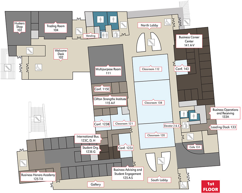 New building maps are online to help students find their classes and more.