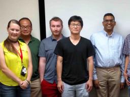 2017 Summer Research Program students with their faculty and graduate student mentors.