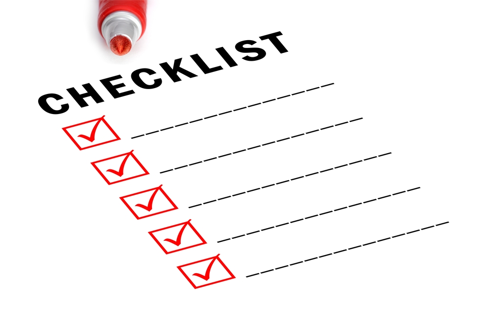 RSO Registration Checklist