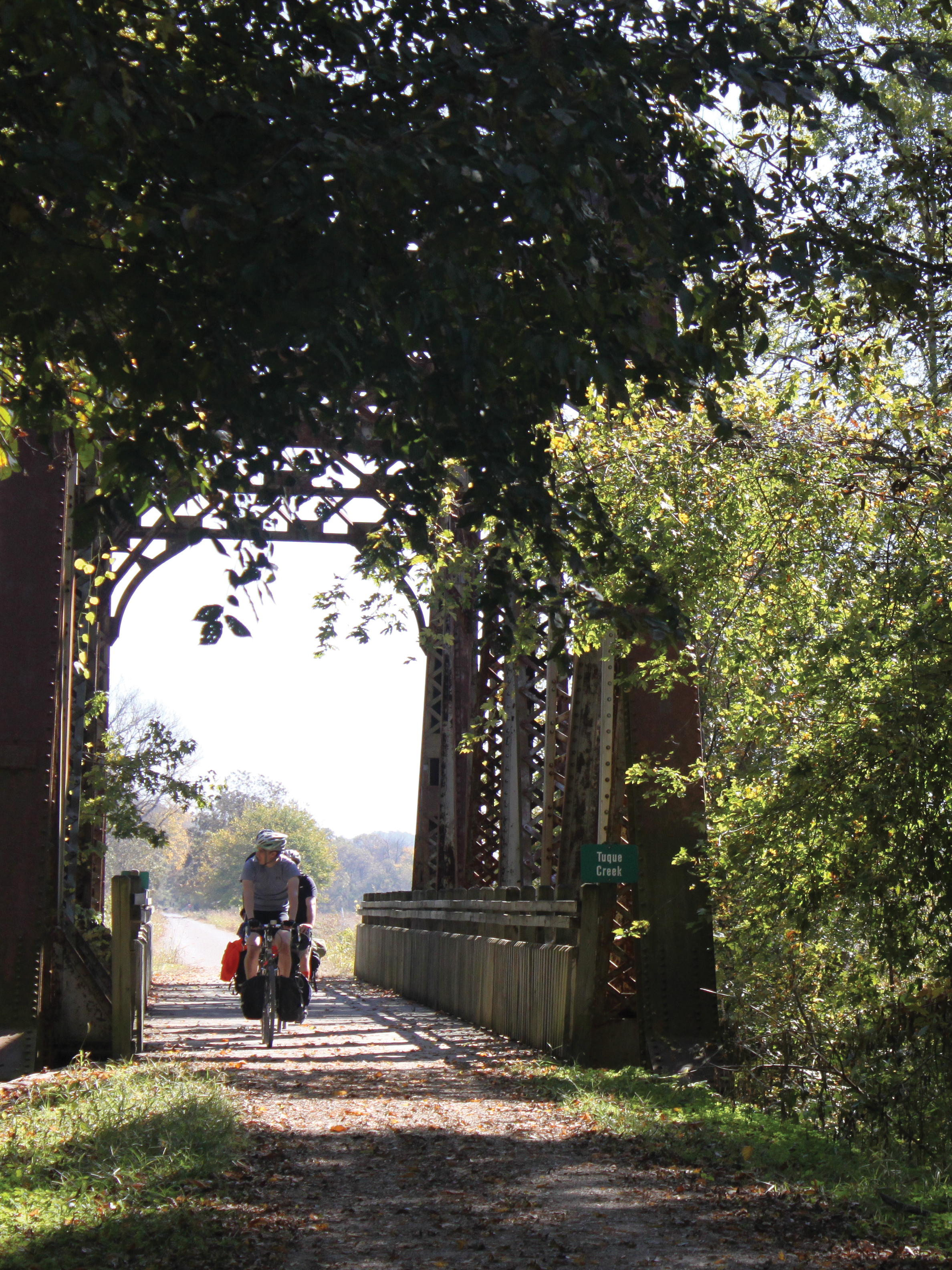 The Katy Trail Bike Tour takes participants along one of the nation's premier rail-to-trail conversion projects.