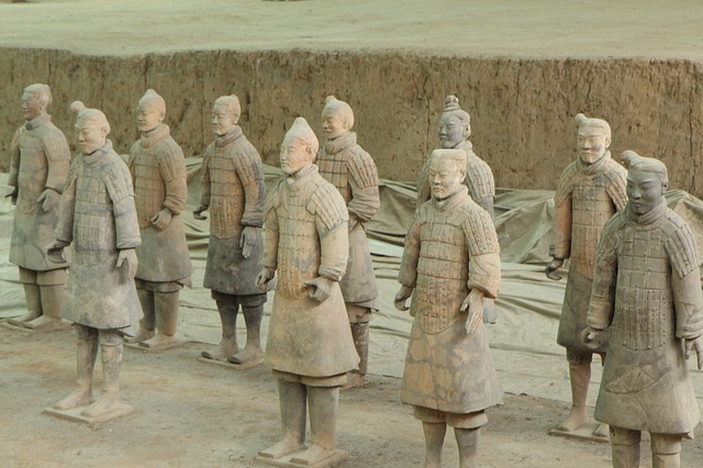 China Terracota Army sculptures