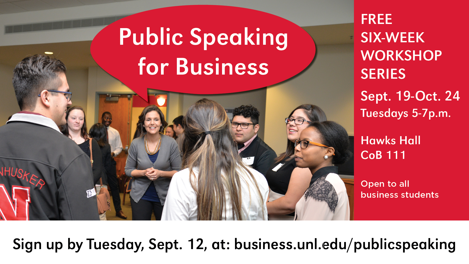 Public Speaking for Business Workshop Series