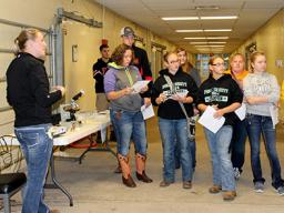Get a tour of the animal science building and hear about the different degree options.