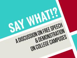 Constitution Day activity at the University of Nebraska-Lincoln will examine freedom of expression.