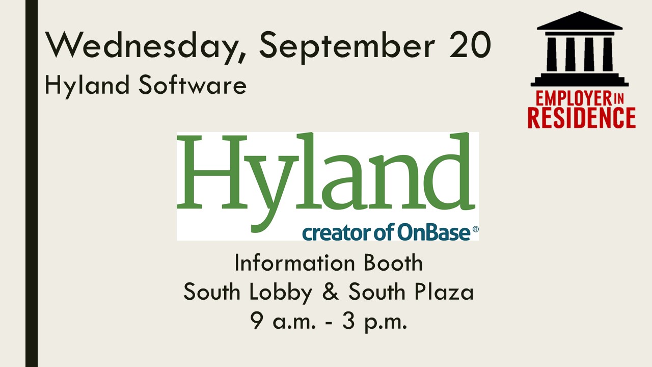 Employer in Residence - Hyland Software