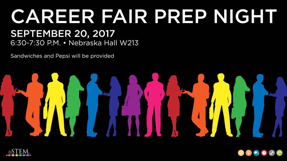 Career Fair Prep night is Wednesday, Sept. 20.