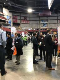 Students at the 2017 STEM Spring Career Fair.
