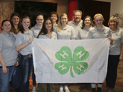 The 2016-2017 Lancaster 4-H Council members.
