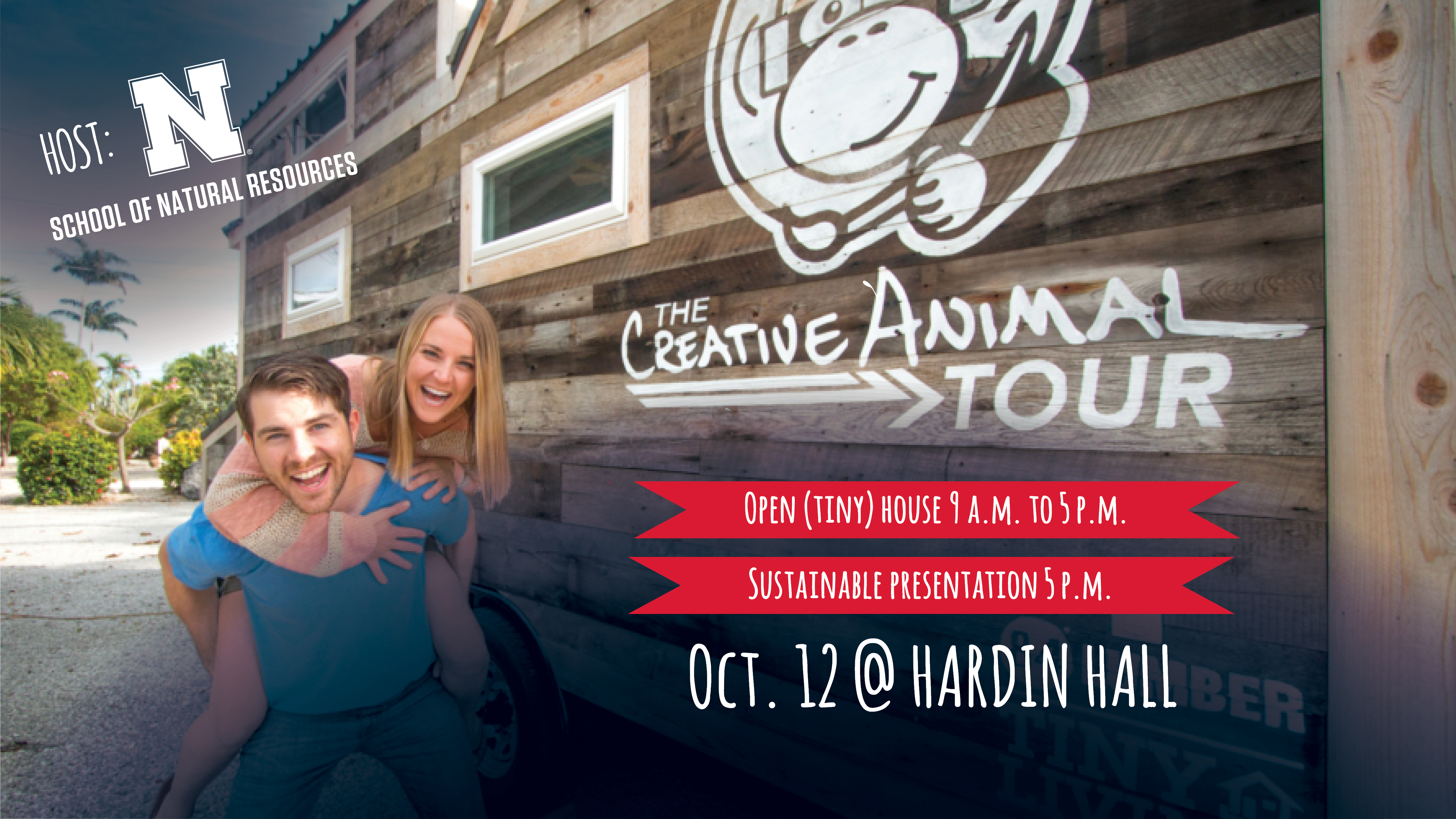 The Creative Animal Tour is coming to SNR on Oct. 12. | Courtesy image