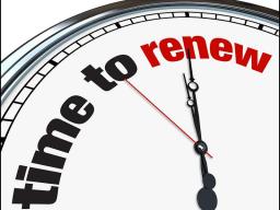 Renewal deadline is Oct. 31.