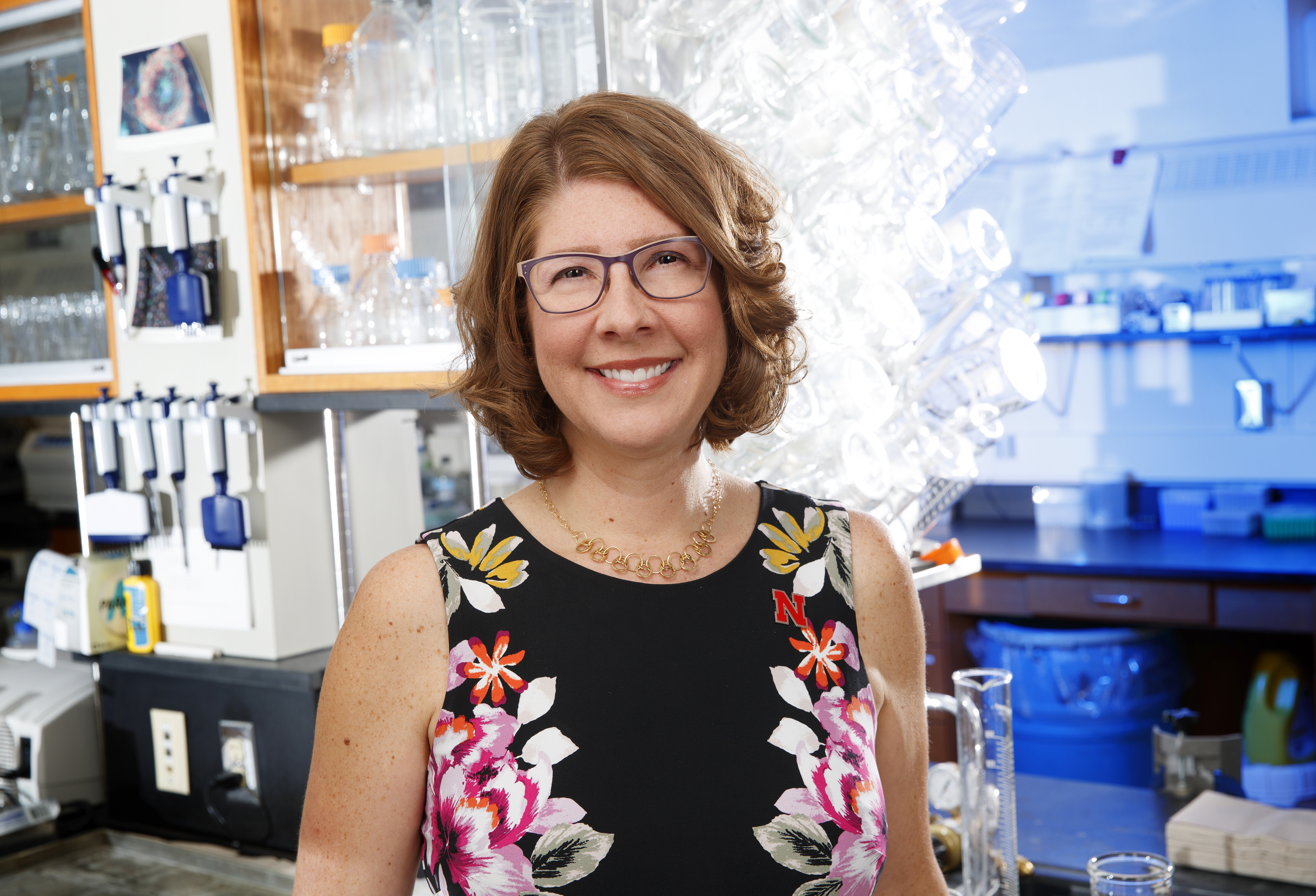 Angela Pannier's biomedical research recently garnered a prestigious NIH award.