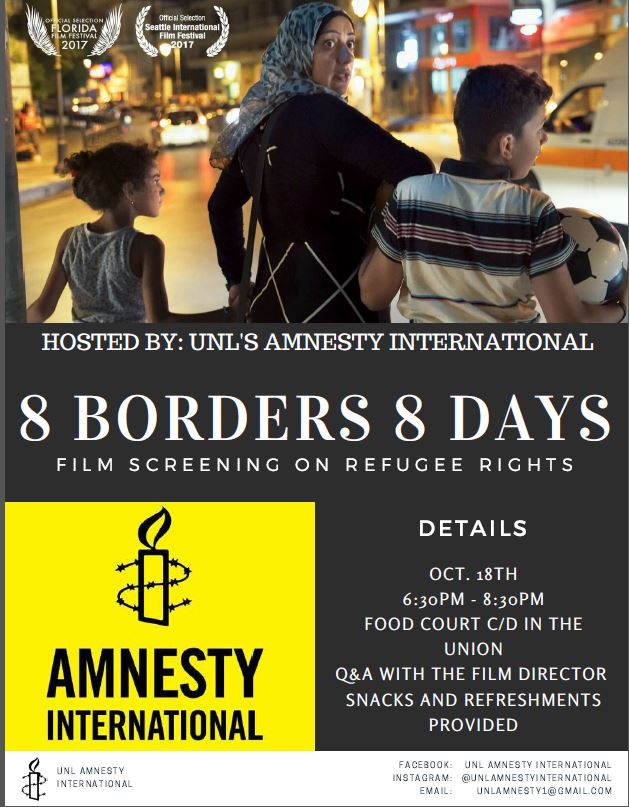 Film Screening: 8 BORDERS 8 DAYS