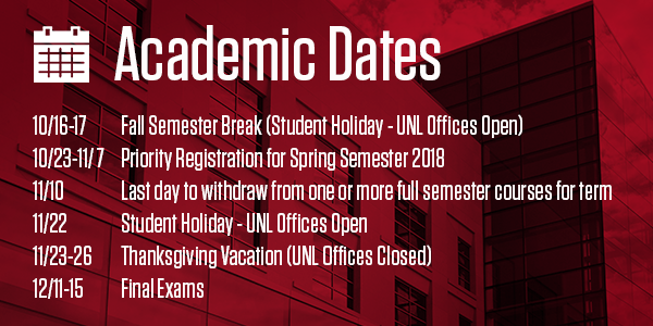 Academic Dates