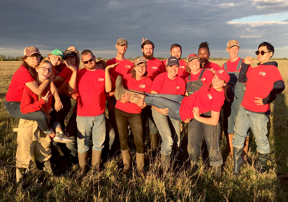 The Soil Judging Team will head to nationals in the spring after sweeping the Region V competition Sept. 28 in Redfield, South Dakota. | Photo courtesy Rebecca Young