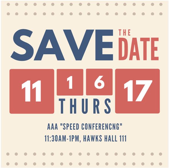 Save the Date Speed Conferencing