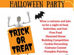 NESCO Halloween Party set for Thursday.