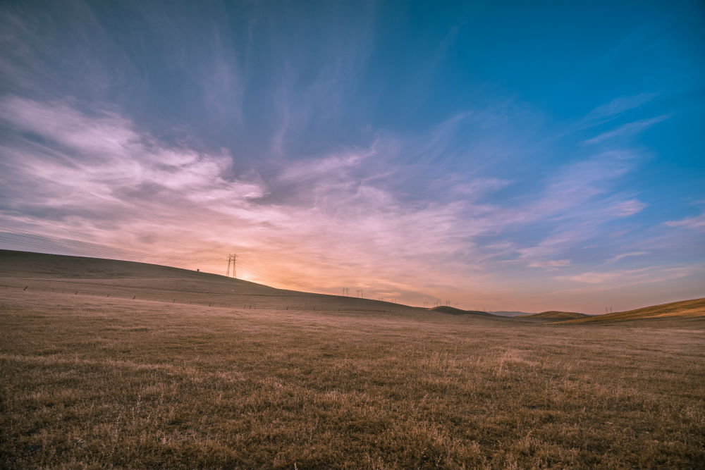 Sunset on the Plains 