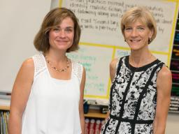 Amanda Witte, co-investigator and CYFS project manager, and Susan Sheridan, principal investigator