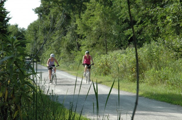 Biking Lincoln's trail system. (Lincoln Journal Star courtesy photo)