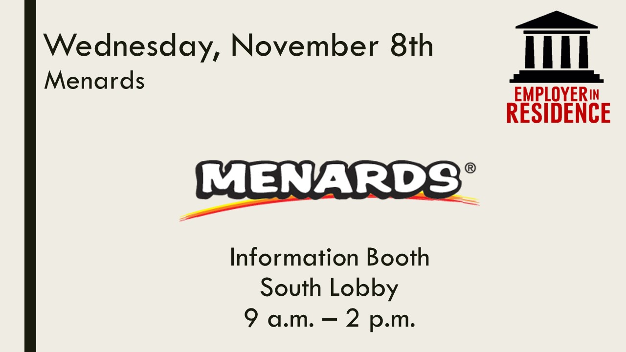 Employer in Residence - Menards