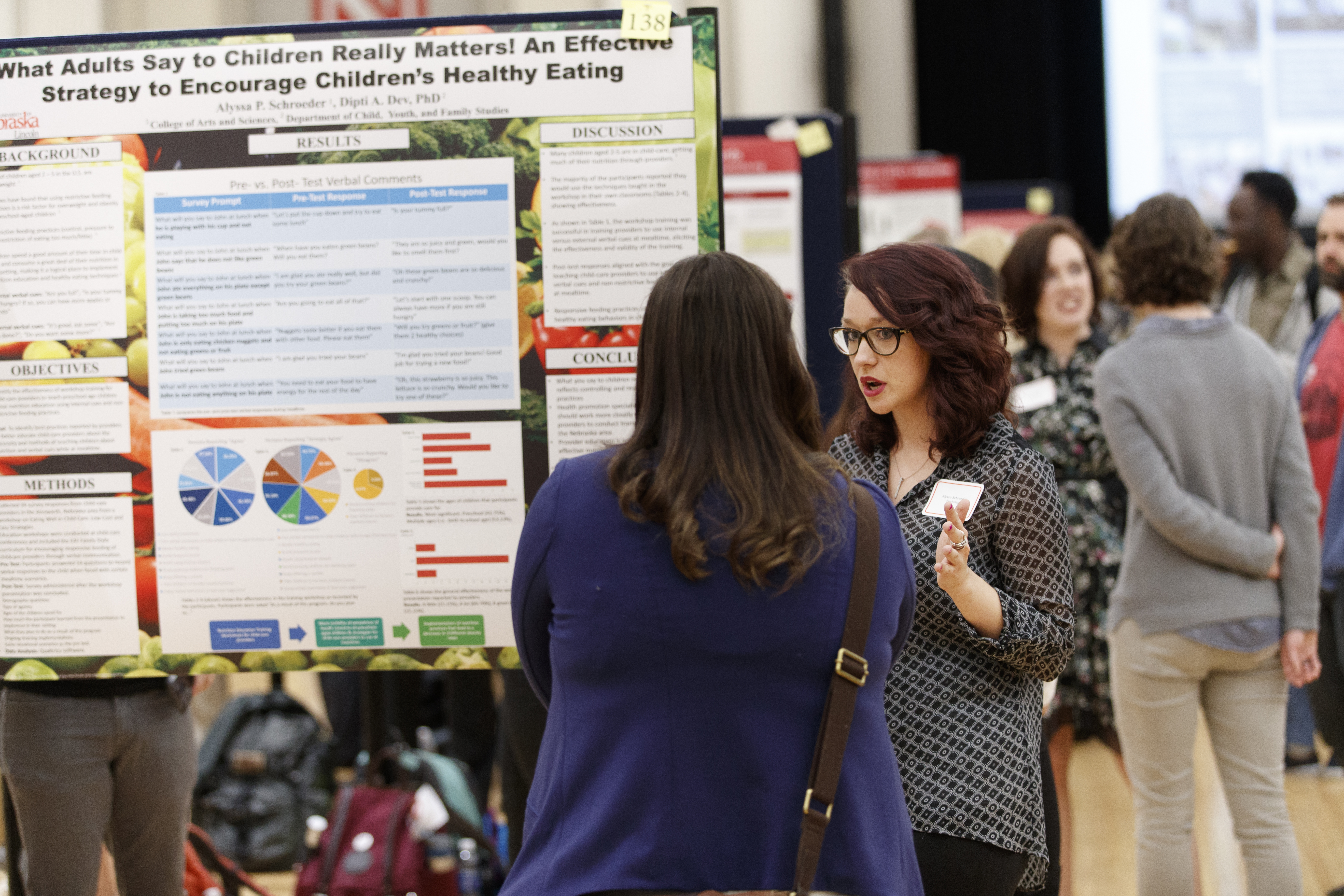 UCARE students present their projects at the annual UNL Spring Research Fair