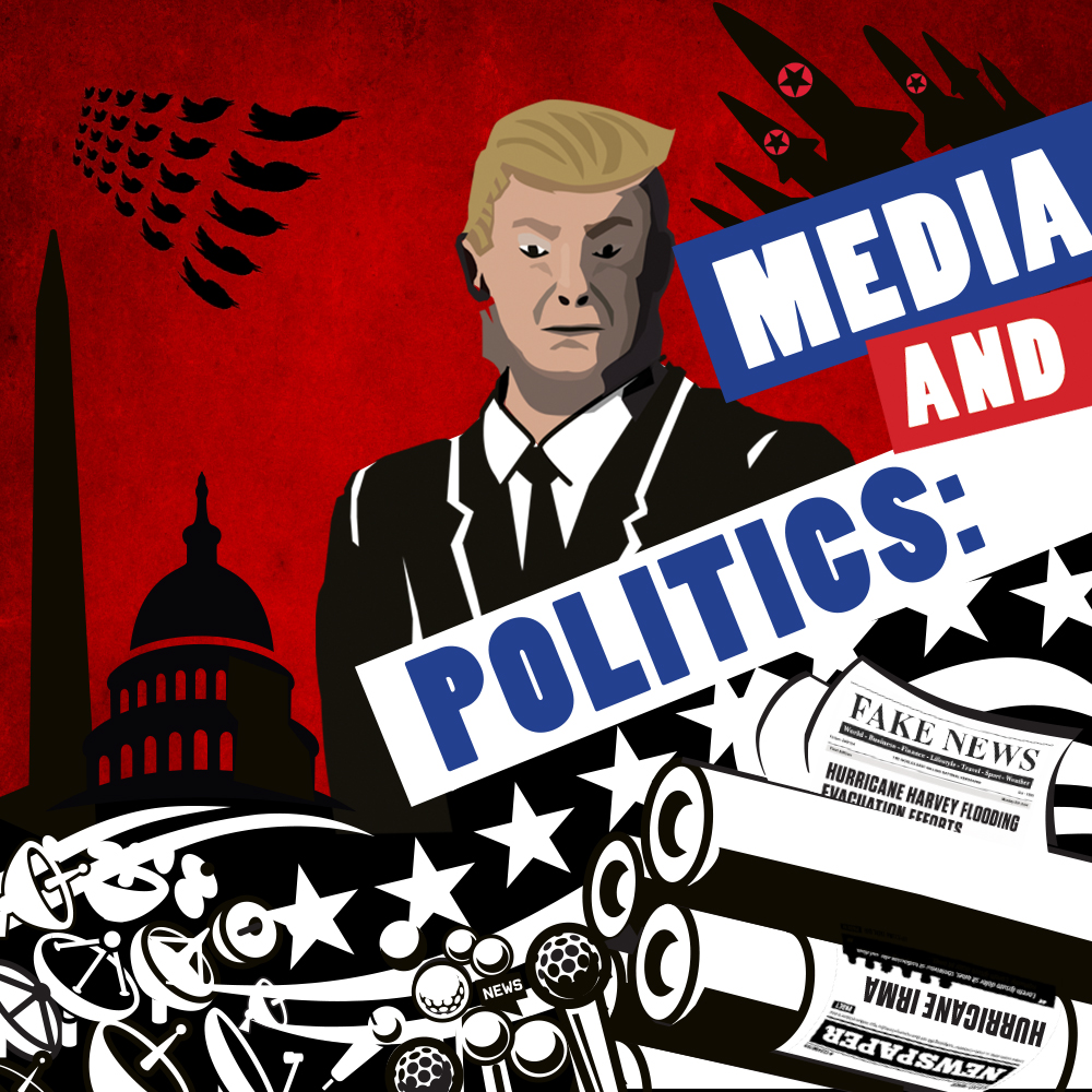  The event, “Media & Politics: President Trump and Journalism,” is hosted by the College of Journalism and Mass Communications and is co-sponsored by the College of Arts and Sciences.