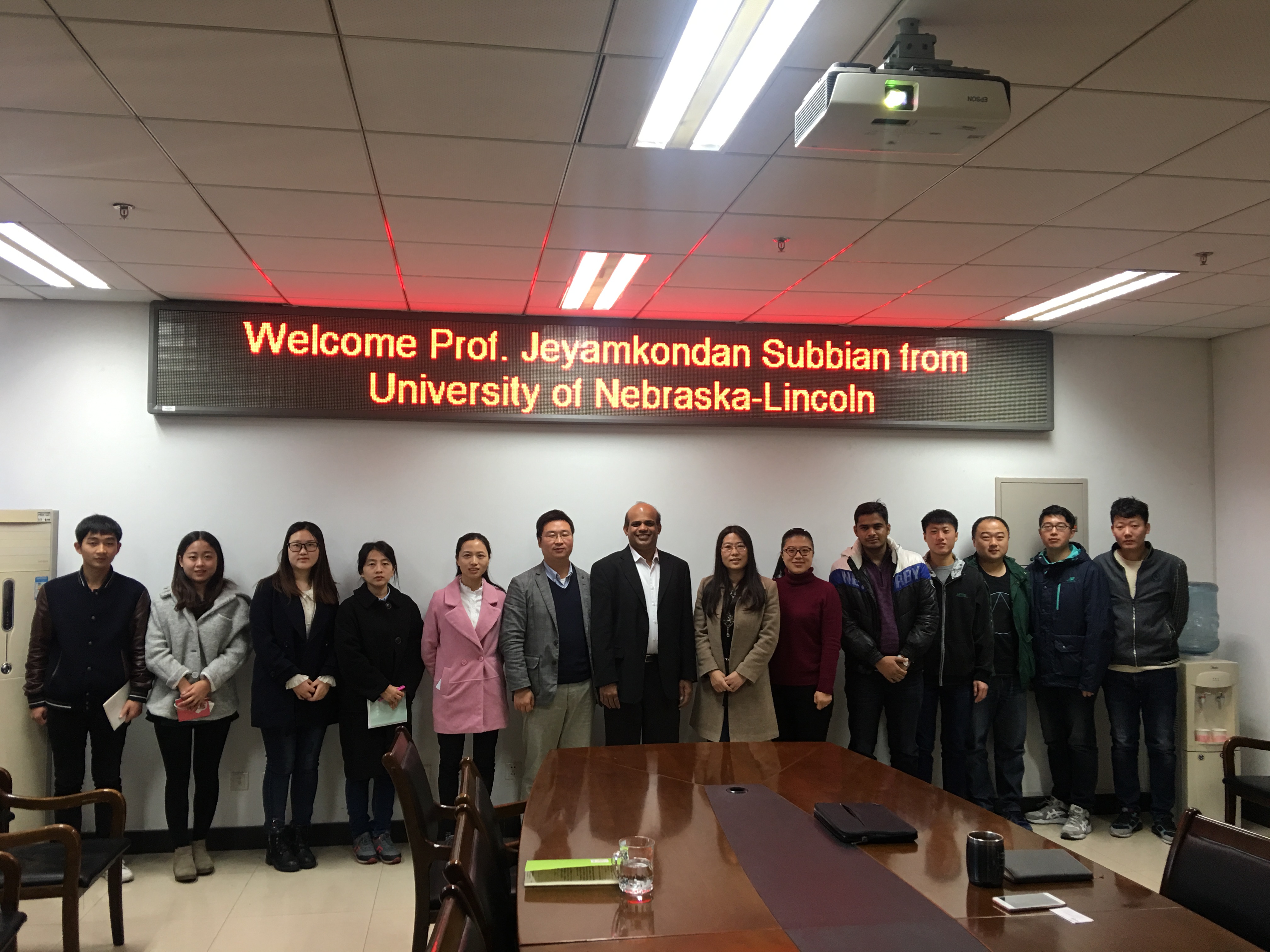 Professor Jeyam Subbiah received a warm welcome in China, where he was the keynote speaker at a food science conference.