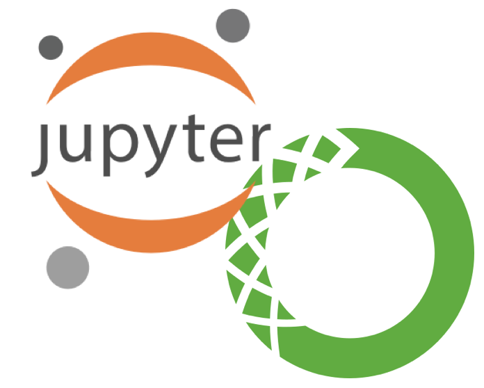 Ícone do Jupyter Notebook e do Anaconda