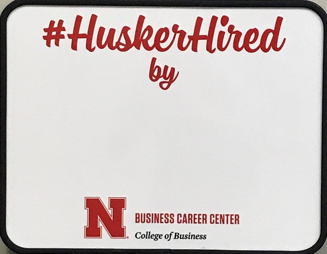 #HuskerHired 