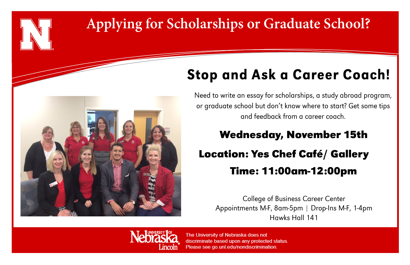 Applying For Scholarships Or Graduate School Announce University Of Nebraska Lincoln 2872