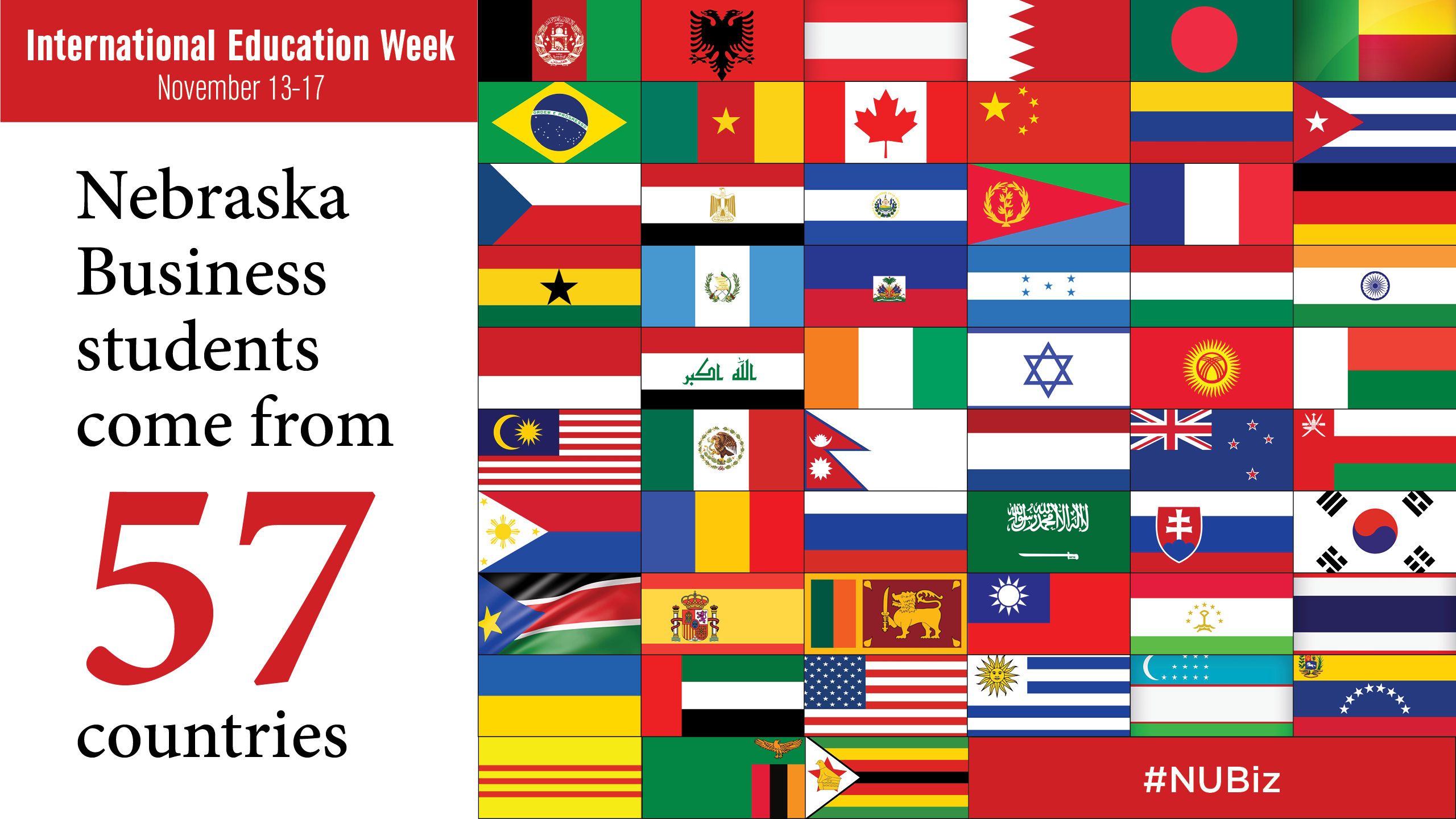 Celebrate International Education Week with the College of Business.