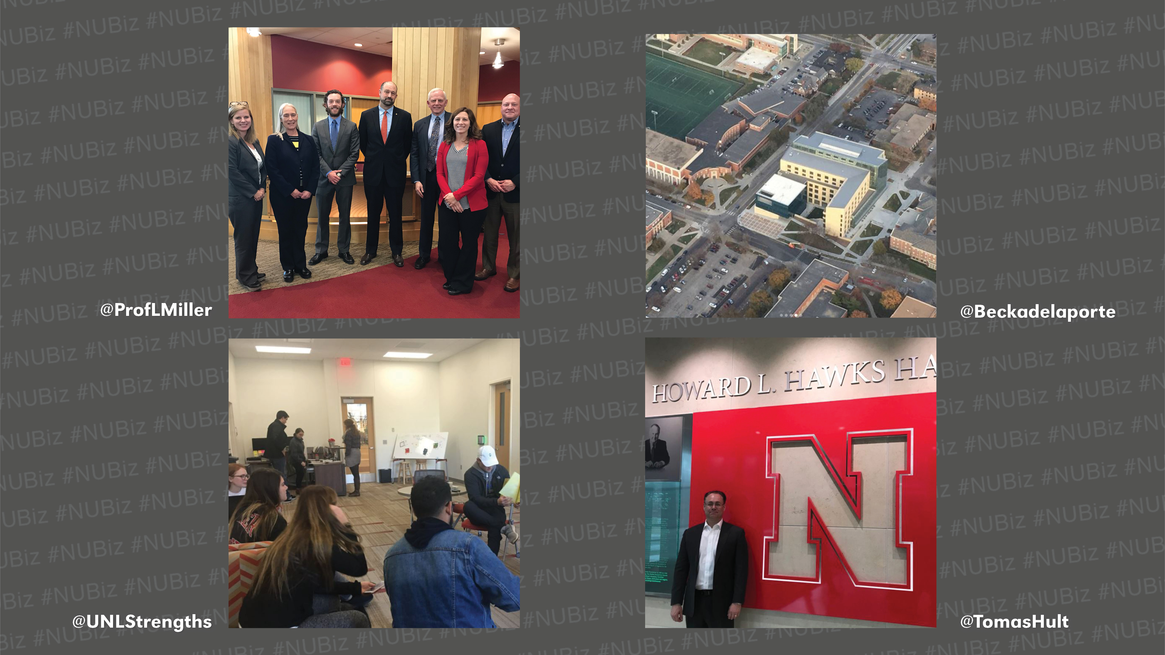 Tag your photos on Instagram and Twitter with #NUBiz to be featured next week. 