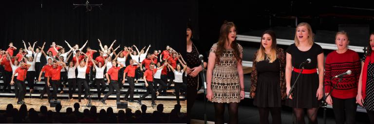 Big Red Singers and Vocal Jazz Performance