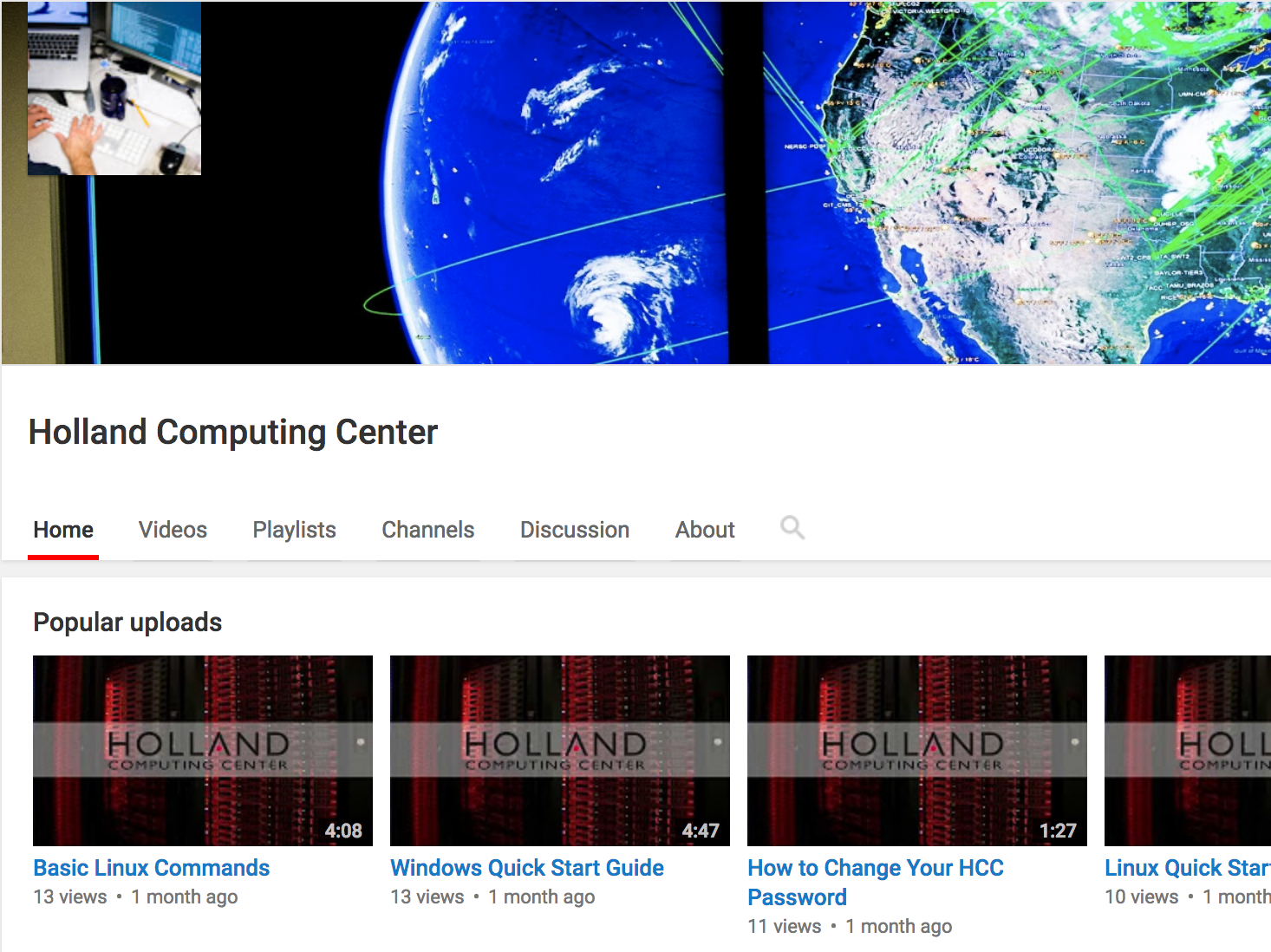 HCC Video tutorials are incorporated in our documentation pages as well as on our YouTube channel.