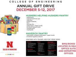 College of Engineering Annual Gift Drive