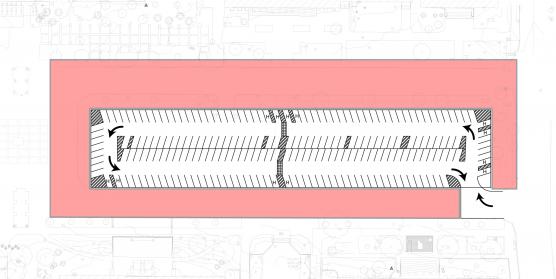 Area A parking and CEHS reserved parking in the Memorial Loop will be impacted by construction beginning Dec. 26.