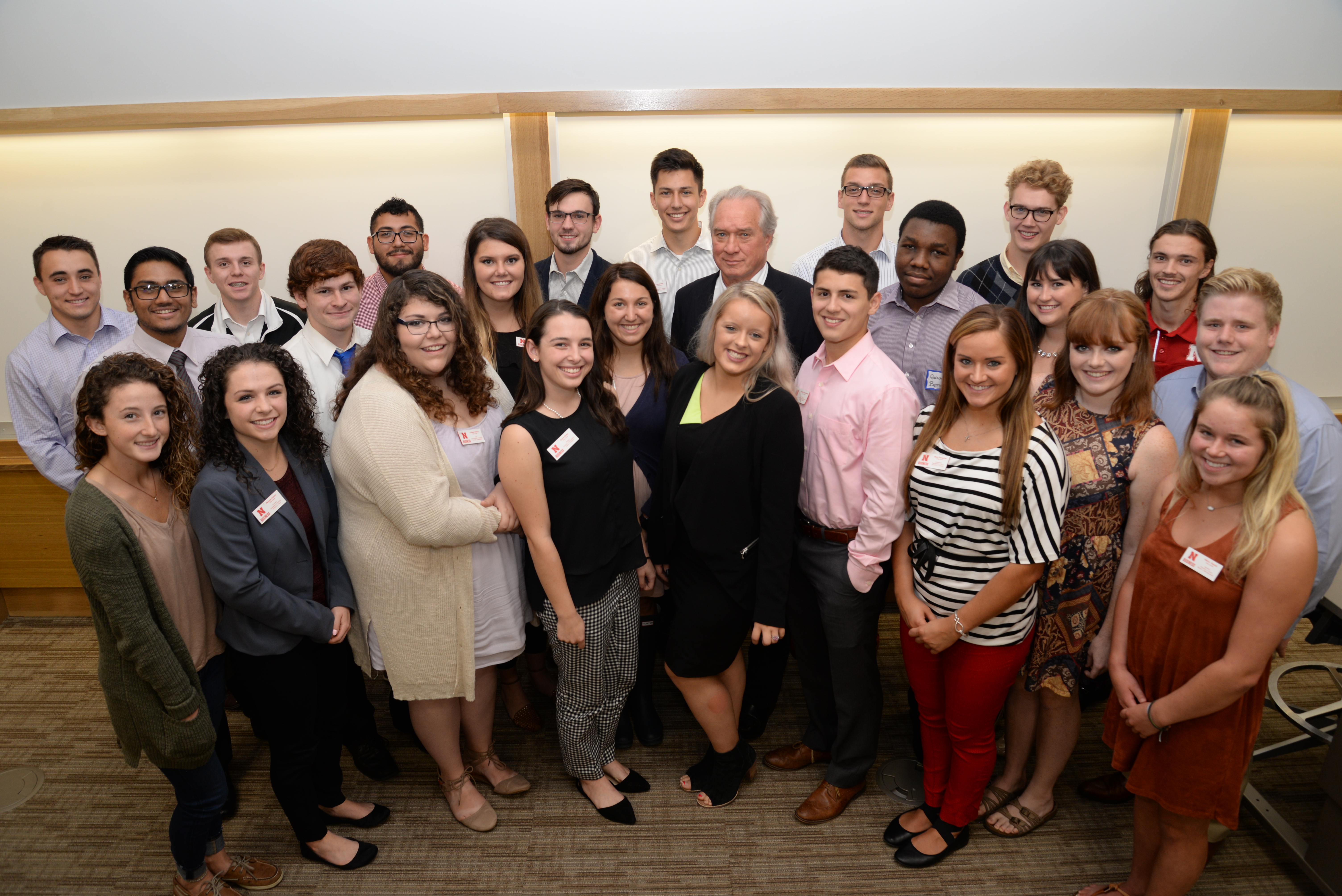 Second Cohort of Clifton Builders with Gallup Chairman and CEO Jim Clifton (center, middle row).