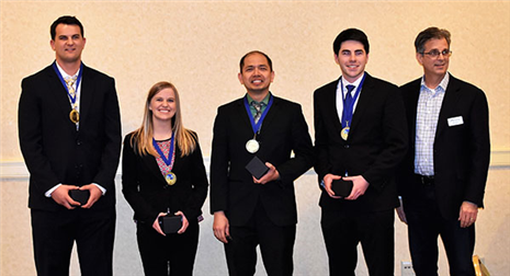 Left to Right: Neal Winter, Ashley Blunk, Joel Nino Bugayong, Brendan Milnamow