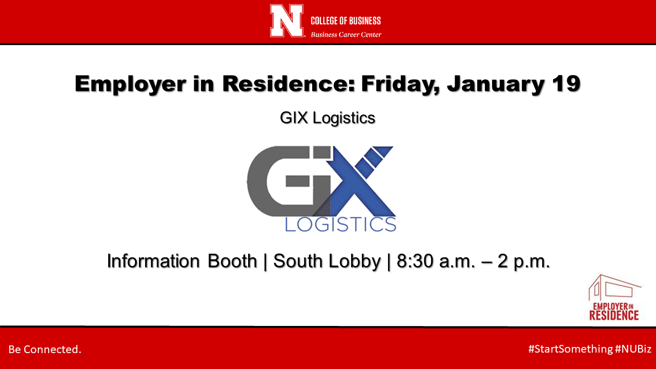 Nebraska Team  GIX Logistics